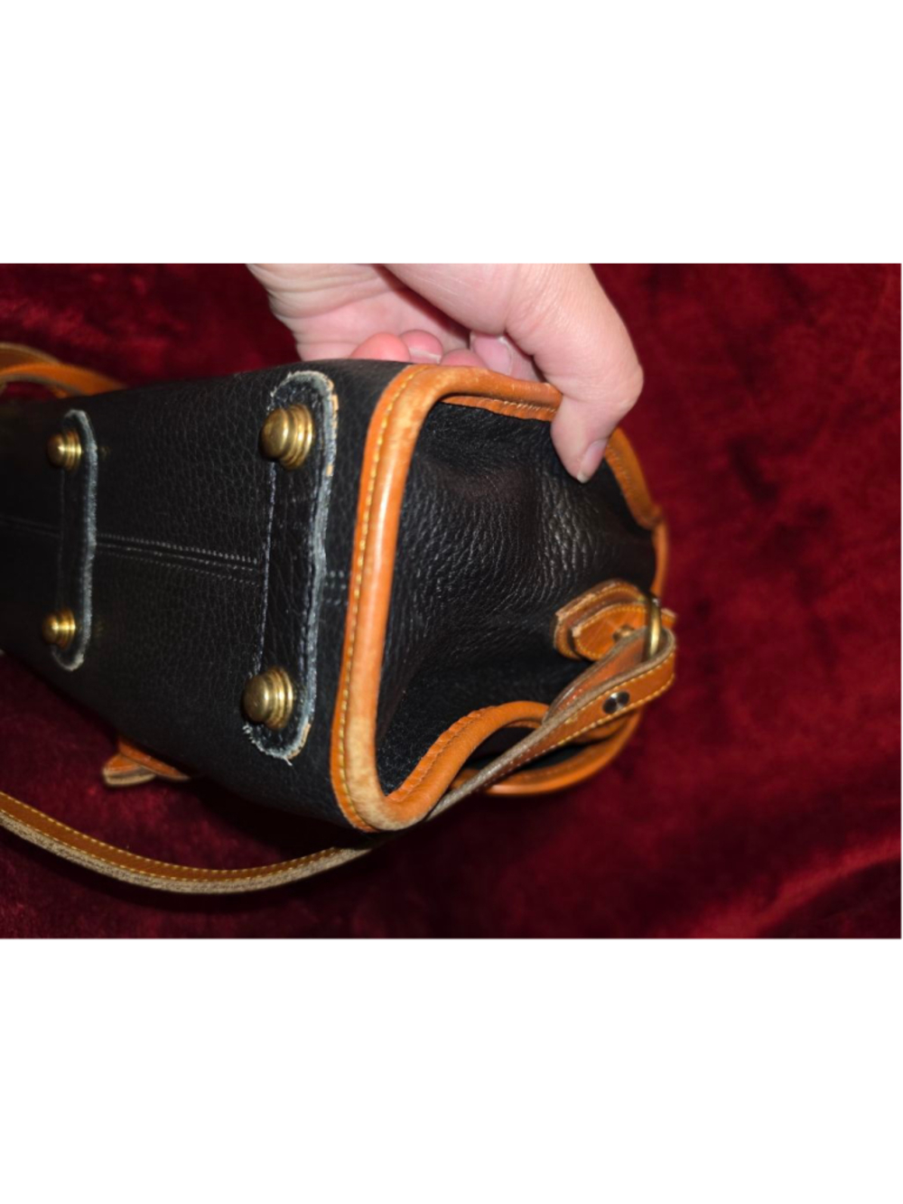 Women's Dooney & Bourke Crossbody Bag One Size Black Brown - Picture 6 of 15